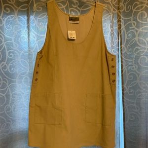 Urban Outfitters tan dress